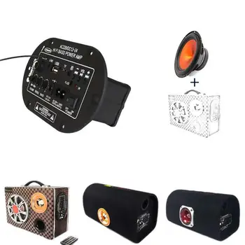 Digitálny Zosilňovač, Bluetooth, Hifi Basy Power AMP Stereo Subwoofer, Hudobný Prehrávač, Podpora Fm Tf Aux 2 Kanál S Diaľkovým ovládaním