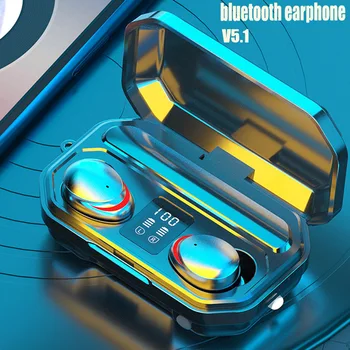 TWS Stereo Slúchadlá Športové Bezdrôtové Bluetooth Headset Ipx7 Nepremokavé Bezdrôtové Slúchadlá Hudbu Slúchadlá Bluetooth 5.1 HD Hovor