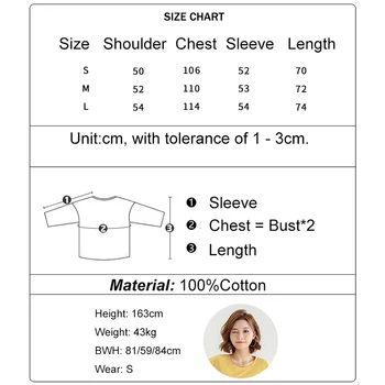 Cudzinec veci t shirt list vytlačený žena s dlhým rukávom (t-shirts) grafické tlač tee košele 2020 jar jeseň oblečenie