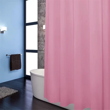 180*180 cm Šesť-farebné jednofarebné Sprchový Záves Nepriehľadné Sprchové Závesy Nepremokavé Sprchový Záves Pre Kúpeľňa Produktu Home Decor