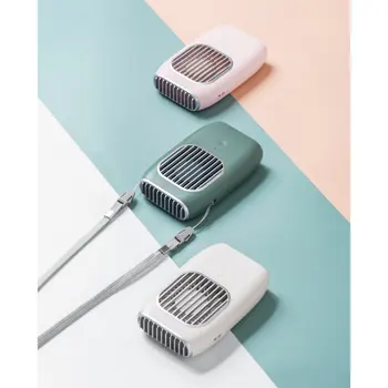 Mini USB Prenosné Ventilátor Krku Ventilátor Neckband S Nabíjateľnou Batériou Malý Stôl Fanúšikov Ručný Vzduch Chladnejší Kondicionér