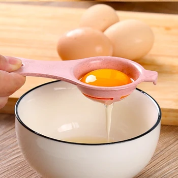 1 Ks Vajce Deliče Vajcia Oddeľovač Biela Žĺtok Osevu Vaječné Bielkoviny Oddelenie Nástroj Doma Kuchynské Náradie Jedálenský Varenie Gadget