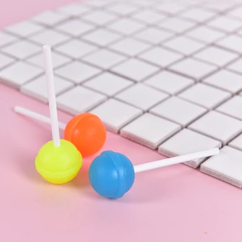 6Pcs Tvorivé Sweet Candy Materiál Lízatko Pre Deti Darček Písacie potreby Kancelárske Školské potreby SD&AHOJ Gumu Cleaner