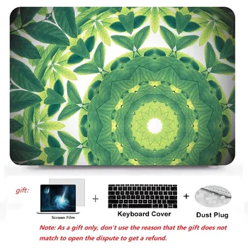 Tablet shell puzdro farebná Tlač Prípade Pevného Pre 11 11.6 12 13 13.3 15 palcov Apple Macbook pro Air Dotyk Bar Retina prípade, laptop