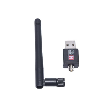 150Mbps USB Adaptéra WiFi Dual Band Bezdrôtová Sieť Prenosný POČÍTAČ, Anténa