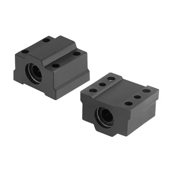 10Pcs/Veľa SCS8UU 3D Tlačiarne Diely 8mm Lineárne Guľkové Ložisko Blok CNC Router Guľôčkové Ložisko