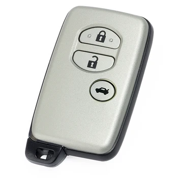Keyecu Smart Remote Kľúča Vozidla 3 Tlačidlá 312MHz 4D67 Čip pre Toyota Camry,Koruna,Značka X,Majesta, S/N: 271451-0310