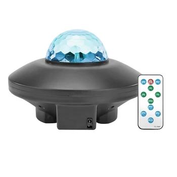 Hviezdne Nebo v Noci Svetlo Projektora Bluetooth USB Hlasové Ovládanie Hudobného Prehrávača LED Nabíjania Farebné Čítanie Deti Darček