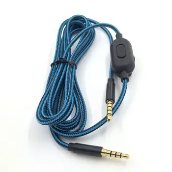 Prenosné Slúchadlá Kábel Audio Kábel Linka pre Logitech Astro A10 A40 A30 X7JC