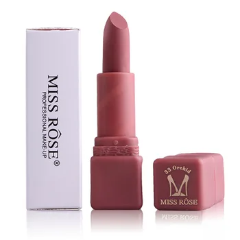 MISS ROSE 12pcs/set Sexy Červené Matné Rúže na Pery Kozmetika Ľahko Nosiť Dlhé-Trvalé Vodotesné Lesk na Pery Nude make-up Kit MR13