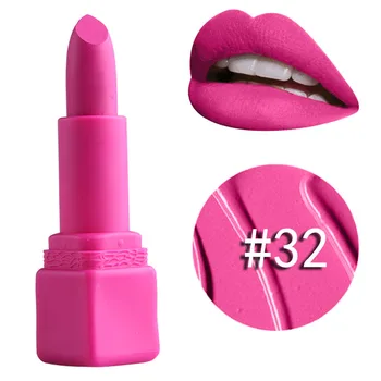 MISS ROSE 12pcs/set Sexy Červené Matné Rúže na Pery Kozmetika Ľahko Nosiť Dlhé-Trvalé Vodotesné Lesk na Pery Nude make-up Kit MR13
