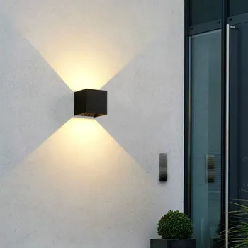 LED Vnútorné Vonkajšie Osvetlenie Nástenné Svietidlo Moderného Domova Svetelné Dekorácie Sconce Hliníkové Svietidlo Vaňa Chodby, NR-180 Svietidlá