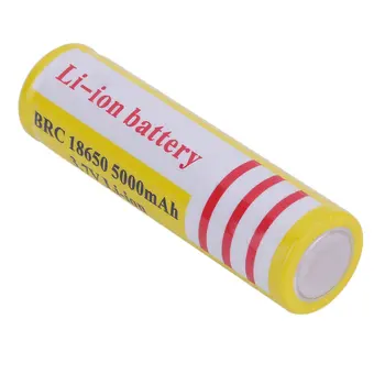 18650 GTL Li-ion 5000mAh 3,7 V Červenej High-Capacity Napájanie Nabíjateľná Batéria pre LED Baterky Baterky Baterky Batérie