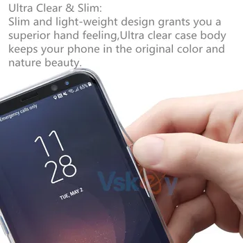 VSKEY 10PCS TPU Telefón Prípad Pre Motorola G5s Plus Vysoko Svetlé Transparentné, Jasné Moto G5 Ultra Tenký Silikónový Kryt Späť