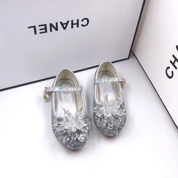 Lesklé Crystal Obuvi je kvet Svadobné Svadobné Party Topánky Príslušenstvo Pre vysoké Podpätky Sandále, Topánky Príručka Drahokamu Dekorácie