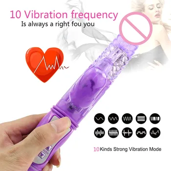 Silikónové G-spot Vibrátor, Dildo Dospelých, Sexuálne Hračky Pre Ženy Vibračný Penis Klitorálny Análny Masáž Vibrácie Silný Flexibilné