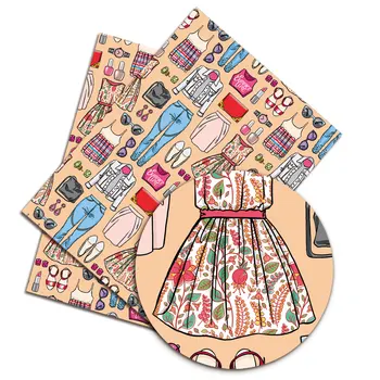Horúce HOBBY ručné šitie patchwork prešívanie baby šaty domov súvahy 140 cm tlačené textílie textílie šitie deti textílie 140X50CM