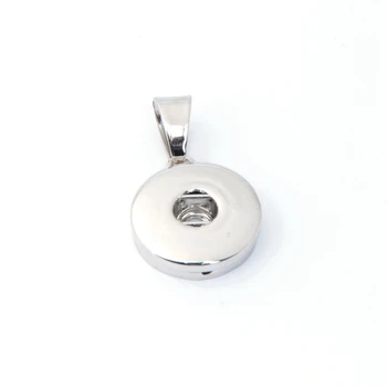 50pcs/veľa Hot Predaj Vysoko Kvalitného Kovu Tlačidlo Charms Prívesky Zistenia Náhrdelník Fit Diy 12 mm Modul Tlačidlo Šperky