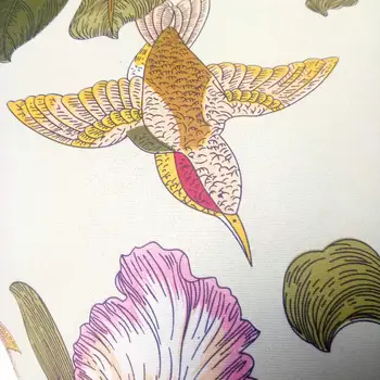 2 Ks/veľa Vtáky a Kvety, Listy Vankúše obliečok Dekoratívny Vankúš 45x45cm