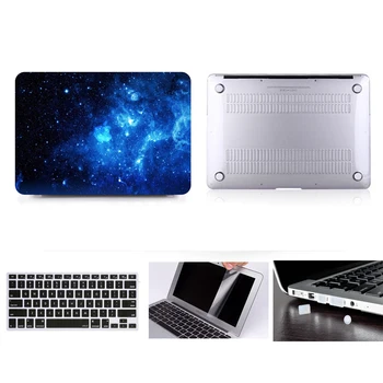 Pre MacBook 13 Tvrdé Veci , Pre Air 11 13 Pro Reitna Touchbar 12 13 15 Tvrdé puzdro+Kryt Klávesnice+Screen protector+Prachu Zástrčky