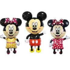 Mickey Minnie Mouse Tému Disney Strany Balóny Detí, Narodeniny, Party Dekorácie Dodávky Karikatúra Roztomilý Hliníkové Fóliové Balóniky