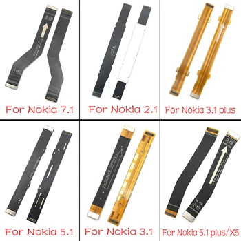 Nové Pre Nokia 3 5 6 7 8 5.1 6.1 7.1 Plus Základná Doska Základná Doska Konektor Flex Stužkový Kábel, Náhradný