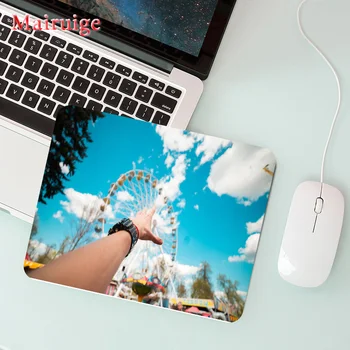 Mairuige veľká podpora notebook mouse pad ruské koleso malé rozmery 180 * 220 2 mm