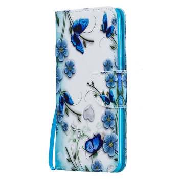 Luxusné Flip Maľované Kožené puzdro Pre Samsung Galaxy A31 obal Pre Samsung 31 A315F A315G Funda Telefón Magnetické Peňaženky Kryt