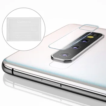 Vhodný Pre Samsung S10 Zadná Kamera, Objektív Tvrdeného Skla Screen Protector mobilné Telefóny 0,2 mm, Hrúbka HD