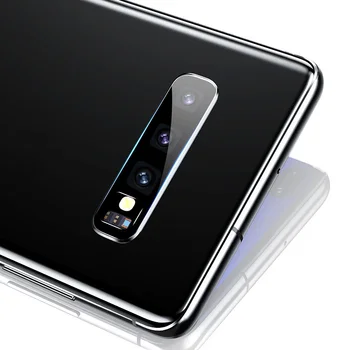 Vhodný Pre Samsung S10 Zadná Kamera, Objektív Tvrdeného Skla Screen Protector mobilné Telefóny 0,2 mm, Hrúbka HD
