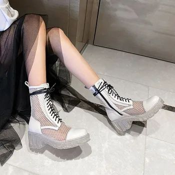 ASUMER 2020 hot predaj originálne kožené topánky ženy členková obuv kolo prst čipky módne letné ležérne topánky dámy oka topánky
