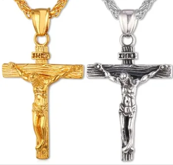 Ježiš Kríž Náboženský Štýl Prívesok a Náhrdelník Šperky