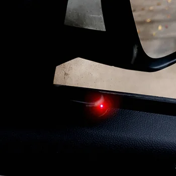 2019 Auto Solárne Napájanie Alarm Lampa Auto Príslušenstvo pre Ford Kuga, Focus Fiesta Ecosport Mondeo Uniknúť Explorer Okraji Mustang Fusion