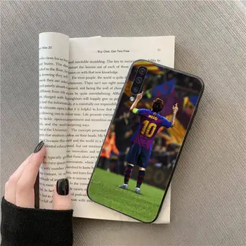 CR7 Cristiano Ronaldo Lionel Messi Vlastné Mäkké Telefón puzdro Pre Samsung S6 S7 okraji S8 S9 S10 e plus A10 A50 A70 note8 J7 2017