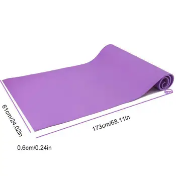 1730*610*6 mm EVA Yoga Mat Non Slip Koberec Pilates Telocvični Športového Výkonu Podložky pre Začiatočníkov Fitness Životného prostredia Gymnastika Rohože
