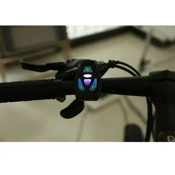 LED Svetlo na Bicykel USB Nabíjateľné Cyklistická Vesta Smer Indikátor Reflexné Batoh Blikajúce Diaľkové Ovládanie, Vonkajší
