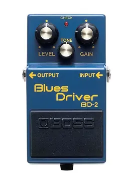 Boss Audio BD-2 Blues Ovládač Skreslenia a Overdrive Účinky Gitara Pedál s Trubice Zosilňovač Simulácie *Bonus Zdarma Pedál Prípade