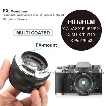 Meike MK-35mm-f1.4 Manuálne ostrenie objektívu APS-C pre Fujifilm XT100/XT3/XE2/XE2s/XE3/XE1/X30/X70/XT2/XA1/XPro1 fotoaparát