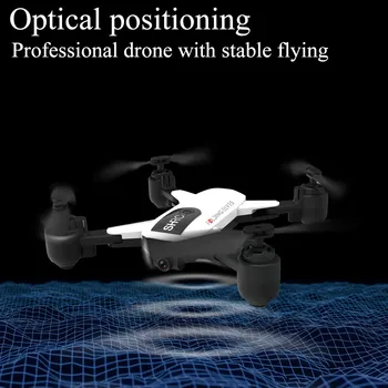 SHRC H1 Drone WIFI Kamera 1080P FPV nadmorská Výška Hode Optický Tok Skladacia Bezhlavého Režim RC Quadcopter Selfie Drone s Kamerou HD