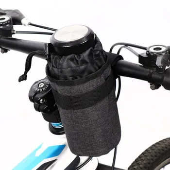 Cyklistická Fľaša Taška na Riadidlá Bicyklov Izolované Piť Vodu Kanvica Chladnejšie Pack Držiak Plošiny 750 ml 2020
