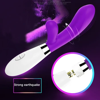 10 Frekvencia Duálny Vibračné G-spot Vibrátor, Dildo Sexuálne Hračky Masturbator pre Ženy Stimulátor Klitorisu Vibrátor Dospelých Sex Produkty