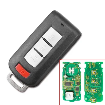 (1 Ks) Smart keyless go vstup Vzdialenej Auto Kľúč pre Mitsubishi Lancer Outlander Galant 315MHz PCF7952A čip OUC644M-KEY-N Nie Známky