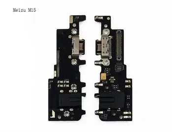 10pcs/veľa OEM Nabíjačku Nabíjací Port Dock Flex Kábel Micro USB Konektor Pre Meizu 15 MX15/M15