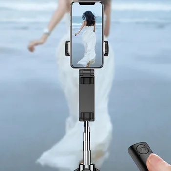 Profesionálne Selfie Stick Statív Integrované Rozšírenie Telefón Statív pomocou Bezdrôtového Diaľkového pre Smartphone YouTube