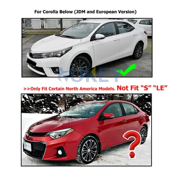 Pre Toyota Corolla Altis 2016 2017 Tvarovaný Auto Blato Klapky Mudflaps Splash Stráže Blato Klapka Predné Zadné Blatníky Blatník