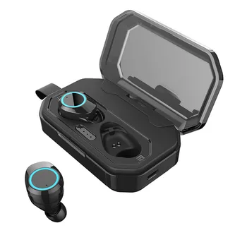 Smart Bluetooth 5.0 slúchadlá odtlačkov prstov dotyk binaural stereo surround zvuk zníženie hluku nepremokavé headset automaticky spárovať