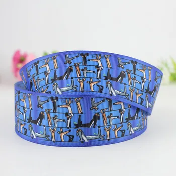 Modrá Greyhound/Psa vytlačené grosgrain pásky 9-75mm HOBBY ručné materiálov vlasy accessorie svadobný darček zábal pásky pásky