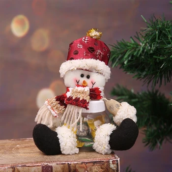 Nový Rok Darčeky Dieťa Deti Vianočné Cukrovinky Jar Skladovanie Fliaš Santa Taška Sladké Vianoce Box Candy Box Vianočného Darčeka