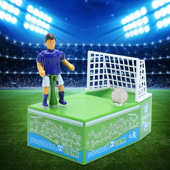 Kreatívne Futbalové ihrisko Prasiatko Futbal Mince Držiteľa Úsporu Peňazí Jar Mince Box 2018 Svetové Poháre Darček na Narodeniny Deti Priateľovi