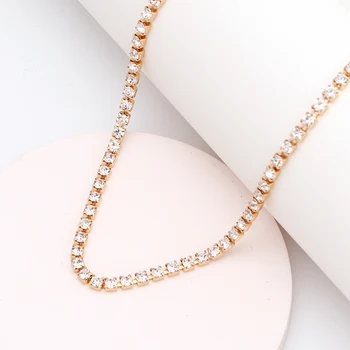 Hot Predaj Geometrické Vzory Crystal Choker Náhrdelníky Ženy Šplhať Clavicle Reťazca Šperky pre Ženy Lete Dary